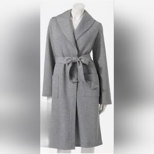 Apt. 9 Women's Gray Belted Robe
